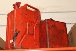 TWO FUEL CANS