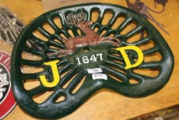 ***A JOHN DEERE TRACTOR SEAT
