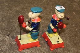 ***A BOXING POPEYE AND DOG FIGURES