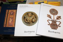 A COLLECTION OF BONHAMS AND SOTHERBYS CATALOGUES