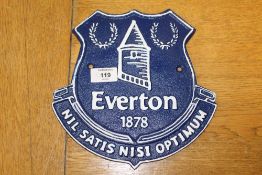 ***AN EVERTON FC PLAQUE