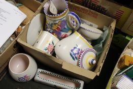 A COLLECTION OF POOLE POTTERY