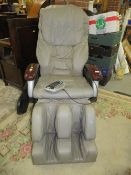 A LARGE ELECTRIC GAMING/MASSAGE ARMCHAIR A/F