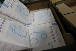 SIX BOXES OF BABY EQUIPMENT TO INC BABY BOTTLE SETS, BREAST PUMPS ETC