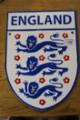 ***AN ENGLAND FOOTBALL PLAQUE