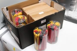 ***EIGHT PACKS OF SNAP BLADE CUTTERS