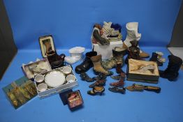 A COLLECTION OF CHINA SHOE AND BOOT ORNAMENTS