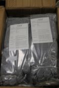 A BOXED QUANTITY OF MEN'S SIZE 10 MIXED FIBRE GLOVES