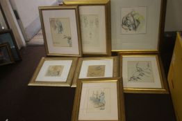 A QUANTITY OF J. H. DOWD PRINTS, ILLUSTRATIONS OF CHILDREN (7)