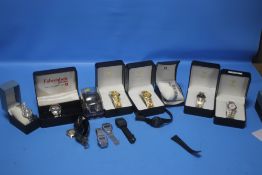 A COLLECTION OF ASSORTED WRIST WATCHES