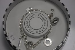 A THOMAS SAVO CHARM BRACELET