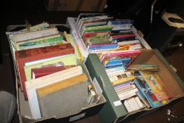 THREE BOXES OF BOOKS MAINLY CHILDREN'S BOOKS INCLUDING NODDY ETC.