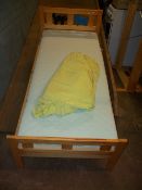 A PINE IKEA INFANT / TODDLER BED