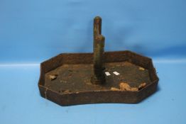 A CAST BOOT SCRAPER