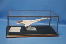 A CASED ROYAL WORCESTER CONCORDE 