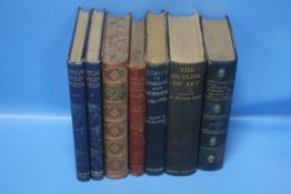 A SMALL COLLECTION OF BOOKS TO INCLUDE 'Natural History of Selborne', Orpen - 'The Outline of