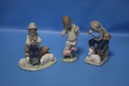 THREE NAO FIGURE GROUPS