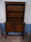 AN ANTIQUE OAK DRESSER