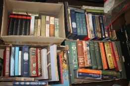 FOUR BOXES OF FOLIO SOCIETY BOOKS