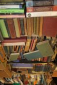 THREE TRAYS OF MISCELLANEOUS BOOKS TO INCLUDE ANTIQUARIAN