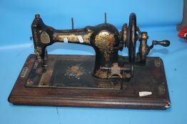 A SEWING MACHINE