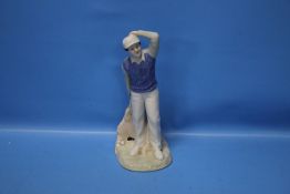 A ROYAL DOULTON GOLFING FIGURE, HN 2992