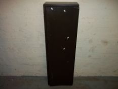 A STEEL GUN SAFE CABINET