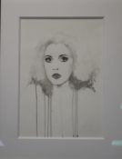 LAURA TINALD - A WATERCOLOUR UNTITLED, 78 X 62 CM