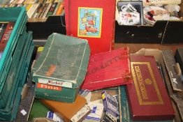 A QUANTITY OF PLAYING CARDS AND GAMES TO INCLUDE ROULETTE, CHESS, PART MONOPOLY SETAND TRAVEL