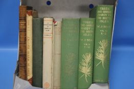 PEDIGREES OF MONTGOMERYSHIRE FAMILIES 1888 A/F, A SELECTION OF WELSH HISTORY AND TREES AND SHRUBS