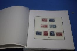 GEORGE V1 VICTORY STAMP COLLECTION 1945 IN ALBUM 92 STAMPS, A-Z British Commonwealth from Antigua