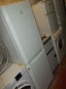 AN INDESIT FRIDGE FREEZER