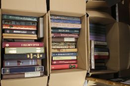 THREE BOXES OF FOLIO SOCIETY BOOKS