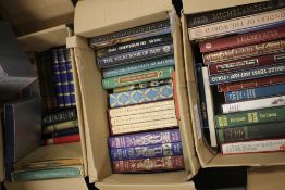 THREE BOXES OF FOLIO SOCIETY BOOKS