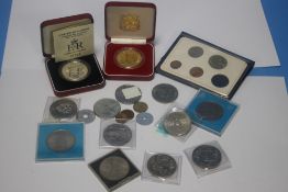 A COLLECTION OF MAINLY BRITISH COINS
