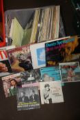 CIRCA 50 LP RECORDS INCLUDING ROCK & ROLL, ELVIS, DUSTY SPRINGFIELD, EASY LISTENING, CLASSICAL