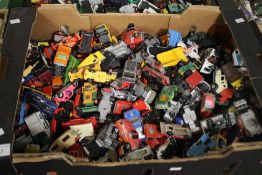 A TRAY OF DIECAST VEHICLES MAINLY CORGIS (TRAY NOT INCLUDED)