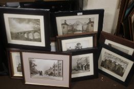 A QUANTITY OF FRAMED PHOTOGRAPHS MAINLY OF THE STOURBRIDGE AREA
