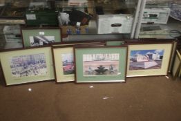 A QUANTITY OF FRAMED PHOTOGRAPHS OF THE BIRMINGHAM AREA BY ANTHONY SPETTGUE
