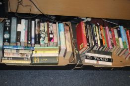 TWO TRAYS OF HARDBACK NOVELS (2)