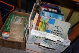 THREE BOXES OF ASSORTED BOOKS