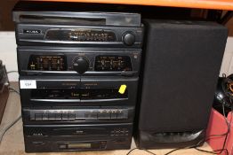 AN ALBA STEREO WITH SPEAKERS