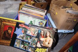 A QUANTITY OF LP RECORDS, 7