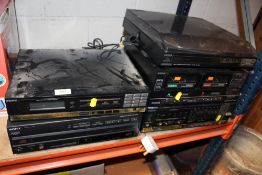 A SELECTION OF SONY STACKING STEREO SECTIONS