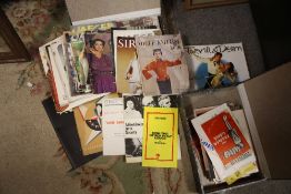A QUANTITY OF VINTAGE KNITTING PATTERNS ETC