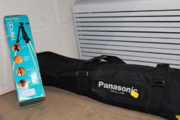 A CASED AND BOXED TRIPOD (2)