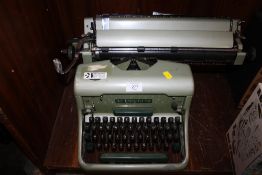 A VINTAGE 66 IMPERIAL 66 TYPEWRITER