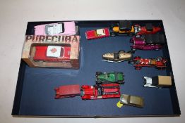 A COLLECTION OF DIE CAST TOY CARS
