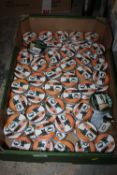A TRAY OF PET FLEA AND TICK COLLARS