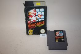 A BOXED VINTAGE NINTENDO NES SUPER MARIO BRO'S VIDEO GAME